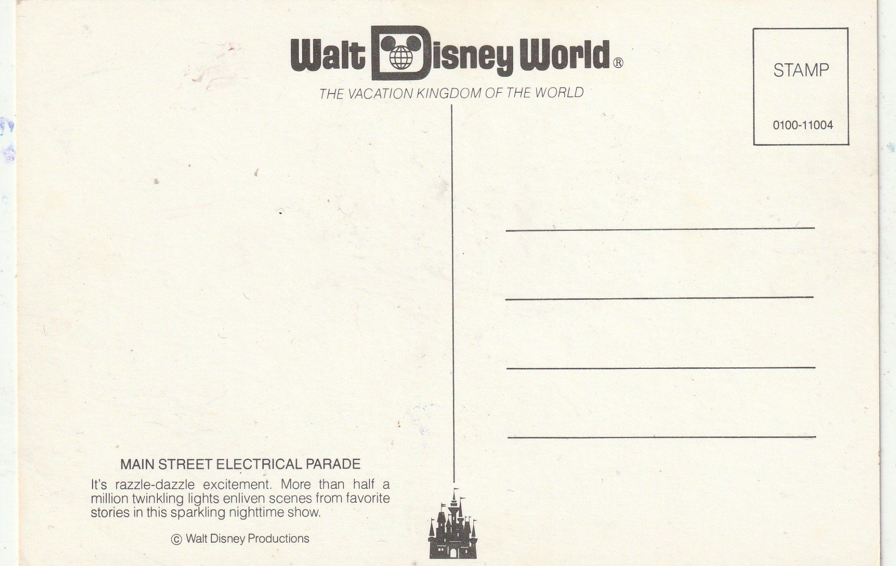 Cartes postales: Wald Disney – D'occasion à Lumbrein par made02 1