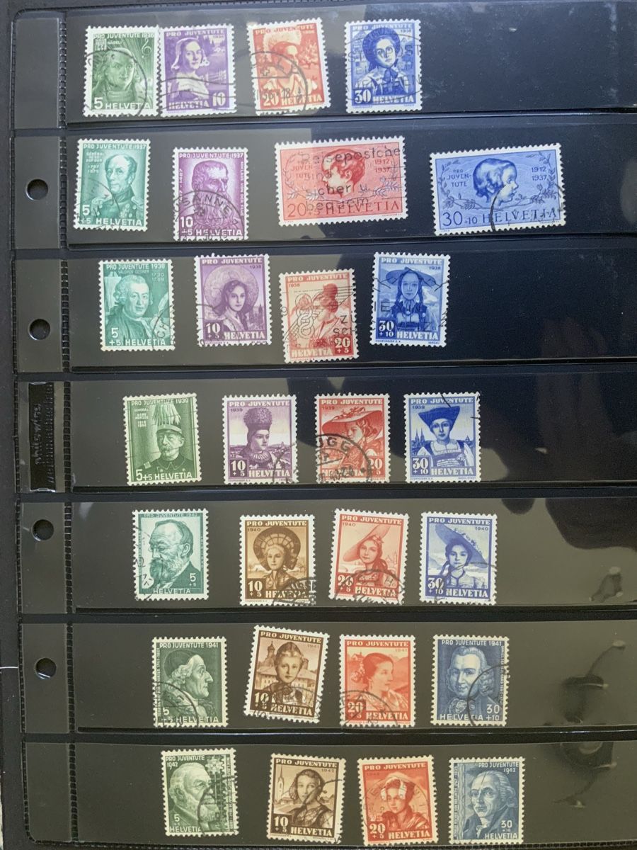 Alle Briefmarken: Juventutemarken – Gebraucht aus Binningen von chr_cr5n