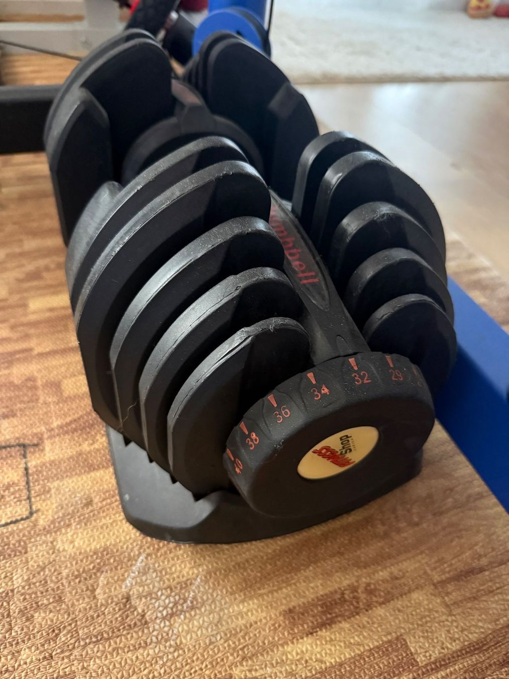 Manubri & Pesi: Adjustable Dumbbell 40 kg | Verstellbare Kurzhanteln-Set – Usato da Buch am Irchel venduto da Sweetharth 1