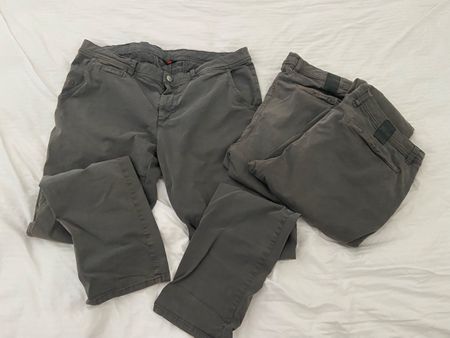 3 Alberto Golfhose Gr 56  superfit twill regular fit grau