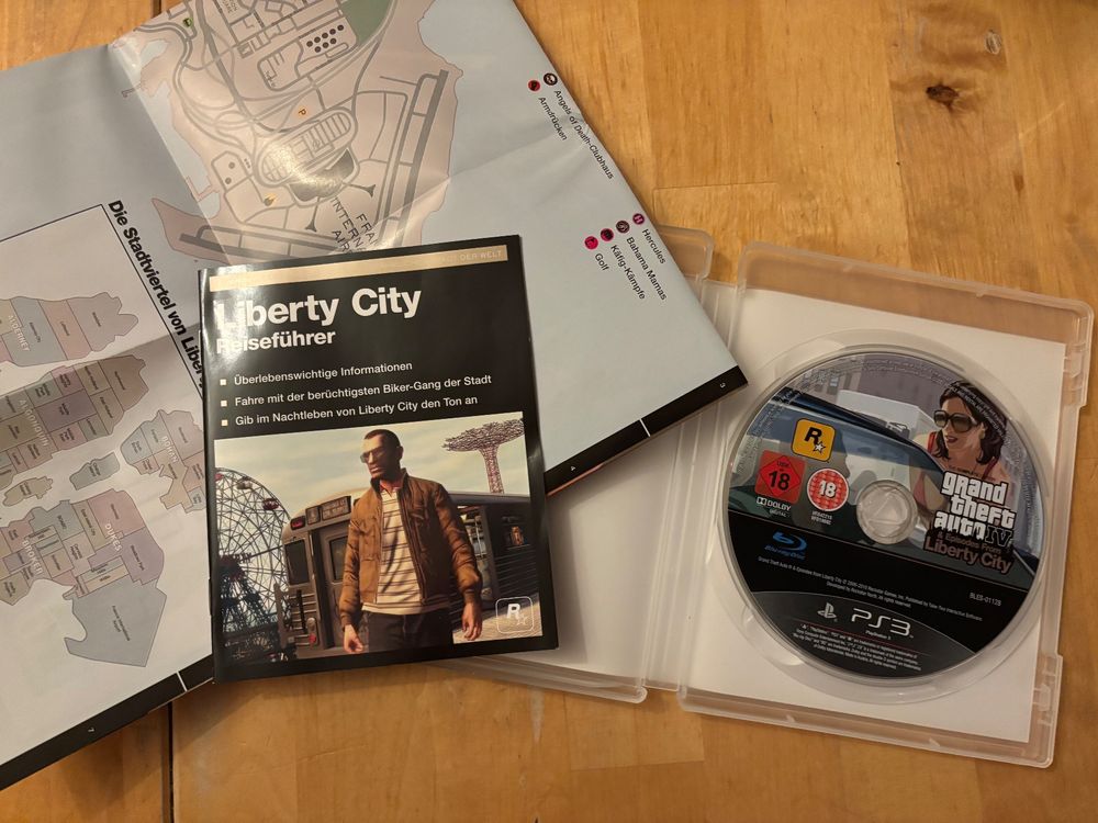 GTA IV + Episodes From Liberty City - Édition Intégrale - PS3 - FR - TBE