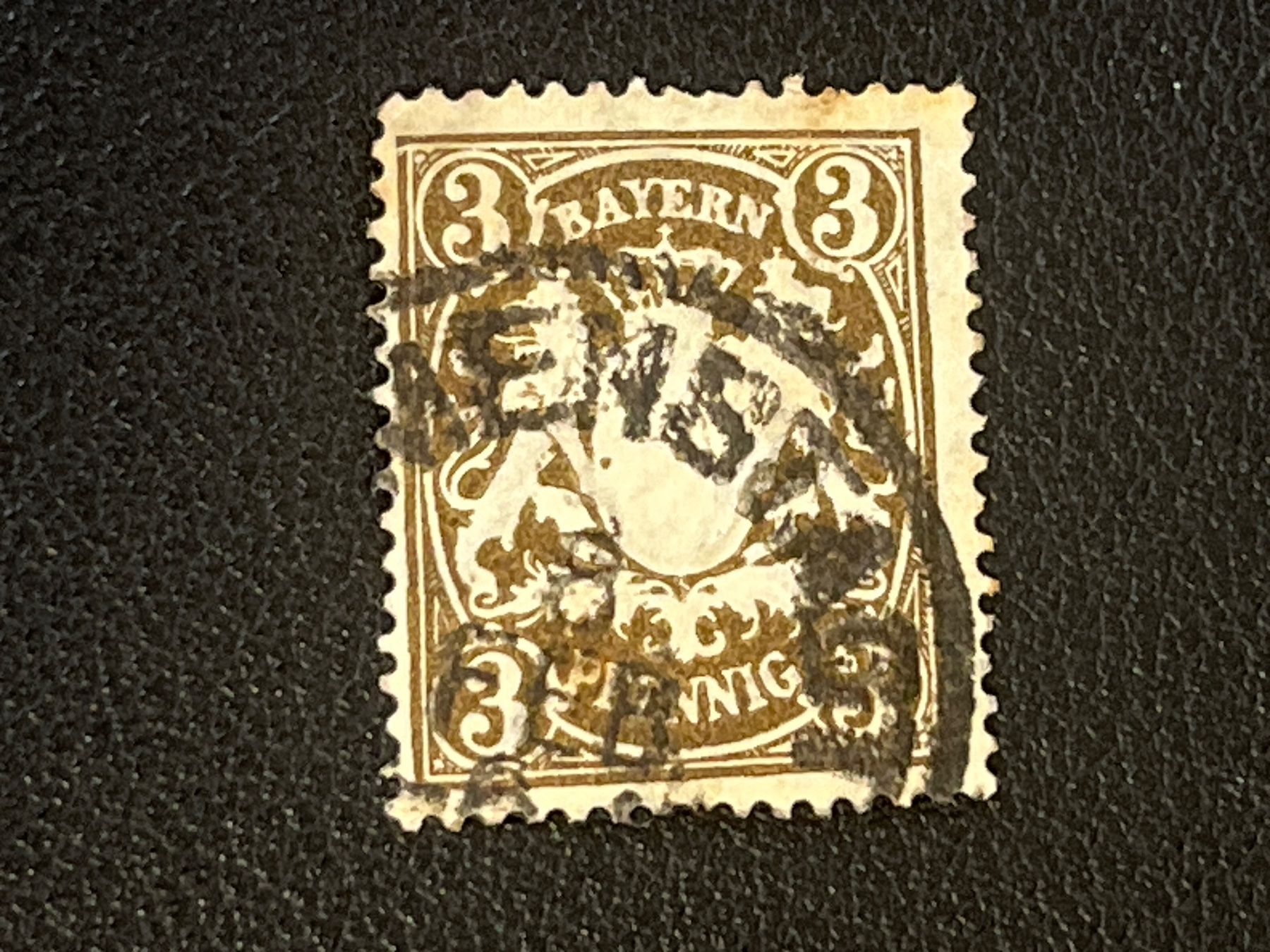 Alle Briefmarken: Bayern Briefmarke ab 1 CHF !!! – Gebraucht aus Chiasso von AzenYa