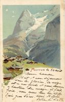 Mürren  BE      -      LITHO      um  1 8 9 9