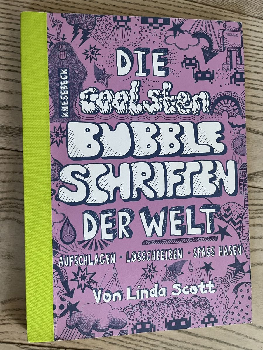 Libri: Die coolsten Bubble-Schriften der Welt – Usato da Romanshorn venduto da Apfelschuss