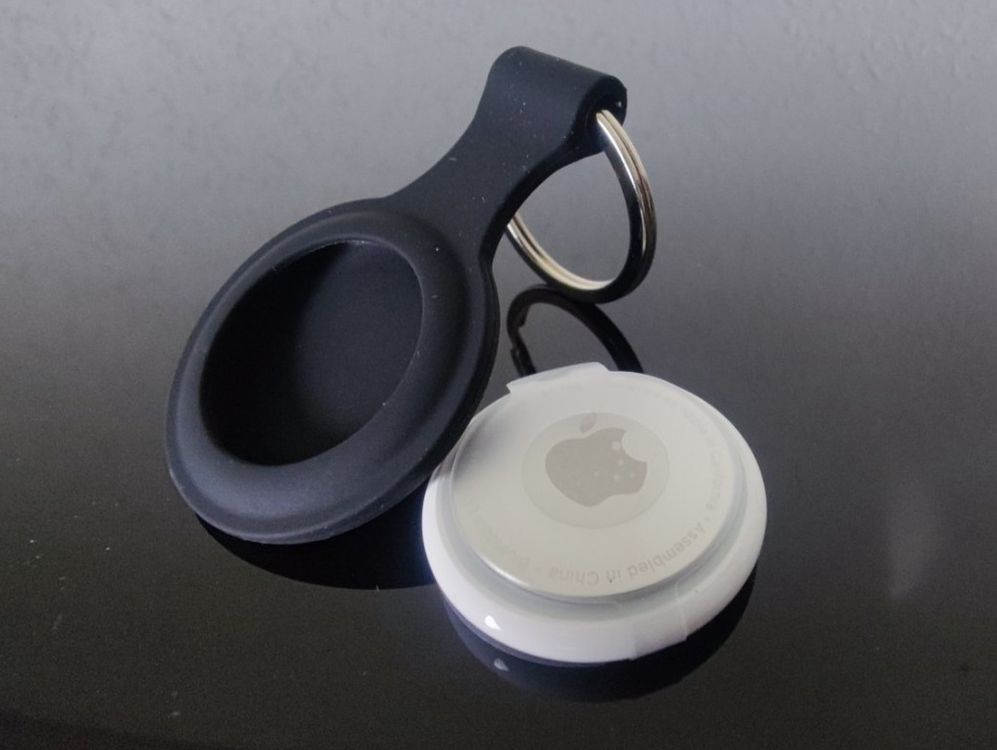 2-in-1 Schutzhülle Für AirPods Pro & AirTag – Aus Silikon, Stoßfest, In Rot