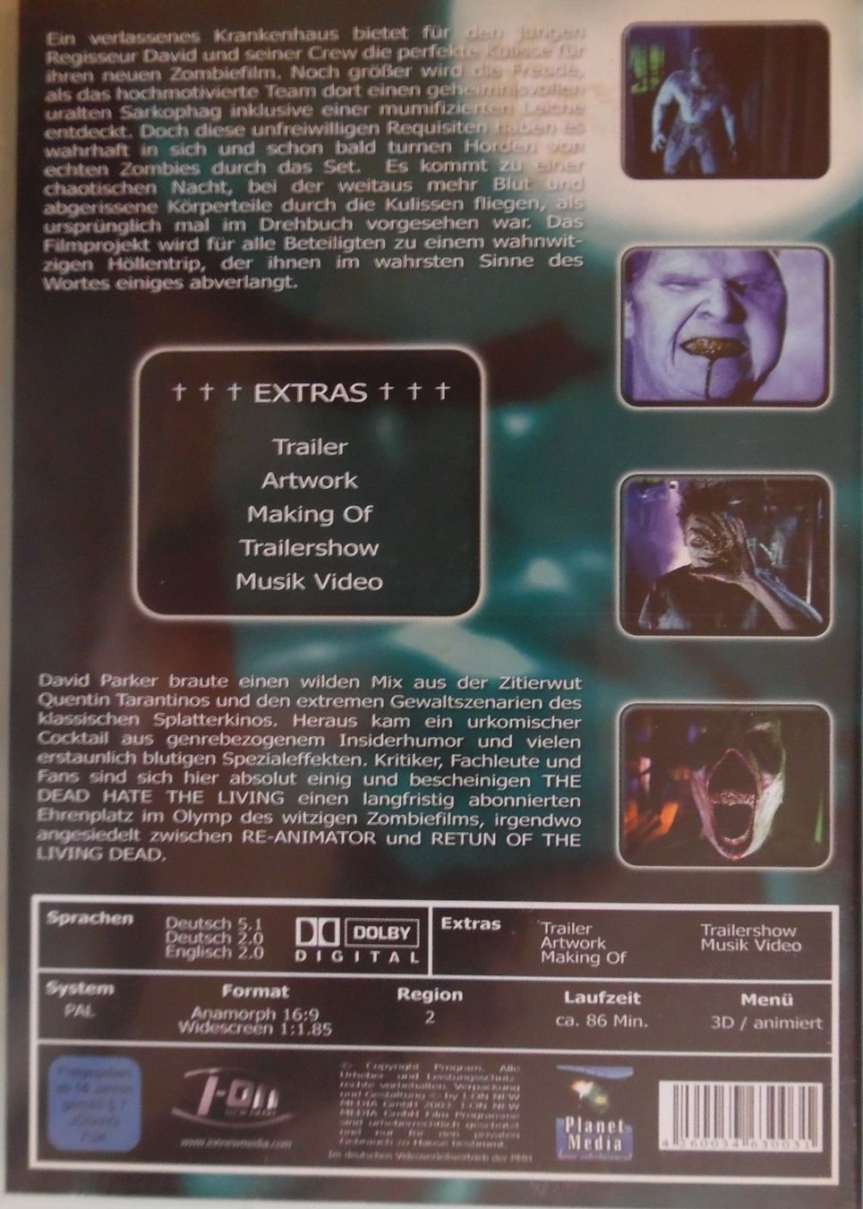 Tutti i DVDs: Return of the Living Dead – Usato da Bellinzona venduto da Luna093 2