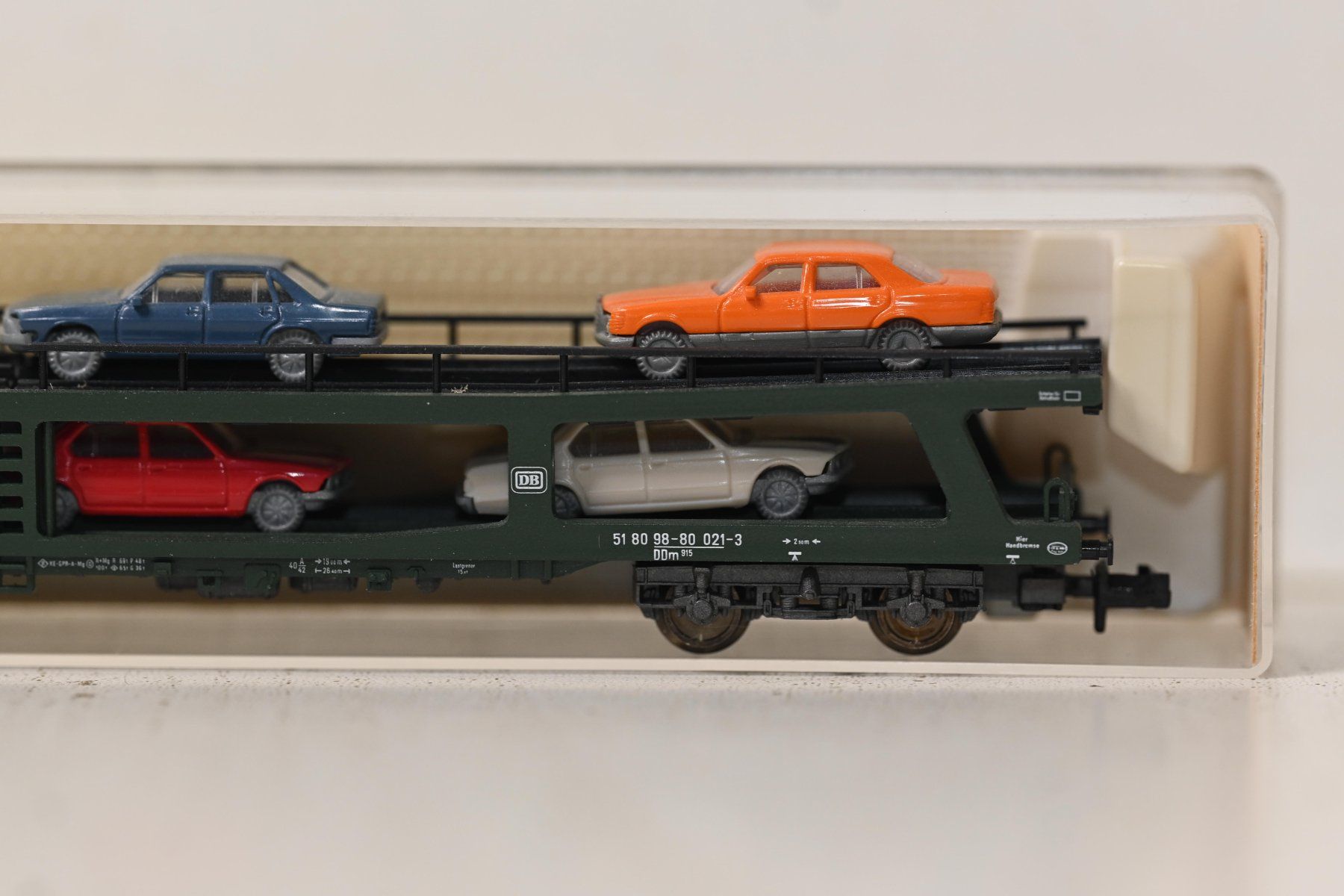 Fleischmann Modelleisenbahnen: Wagen mit Autos beladen Fleischmann Spur N – Gebraucht aus Laupen ZH von Zmoewe 4