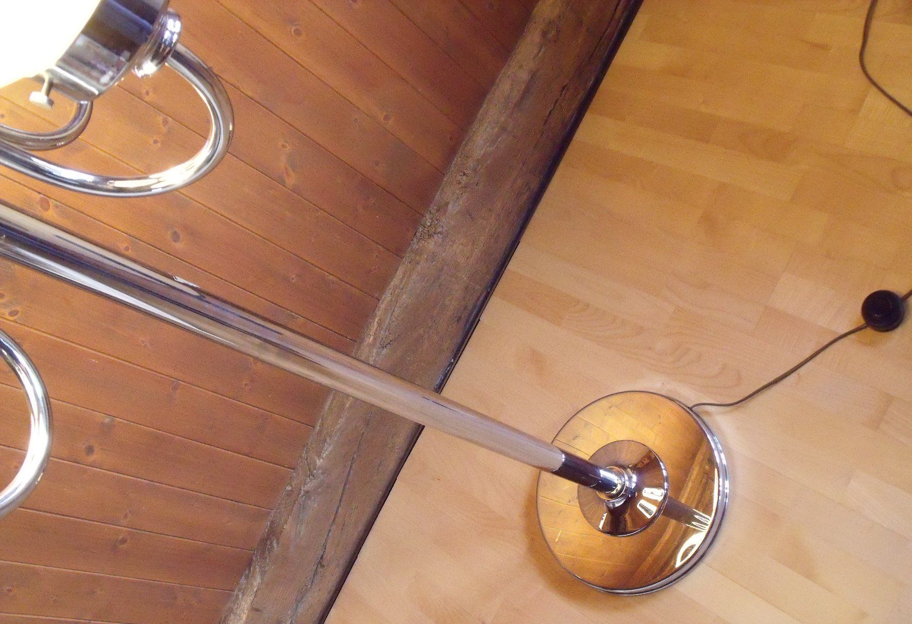 Lampade: SPACE AGE STEHLAMPE CHROM GLAS – Usato da Neuenegg venduto da Holzli2 6