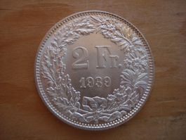 (C1) 2 Franken 1939 STGL