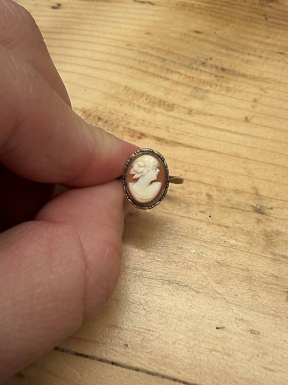 Ringe: Vintage Cameo Ring  – Gebraucht aus Stans von Kleidermann_Retro