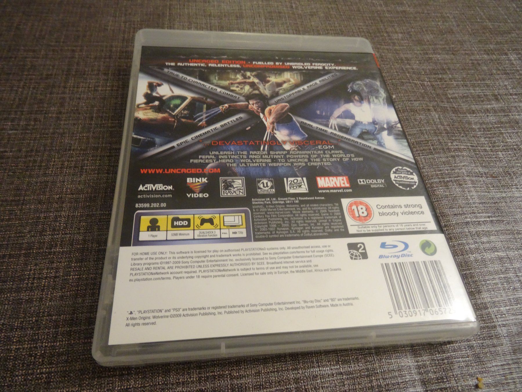 Sony Giochi: X-Men Origins Wolverine PS3 Uncaged Edition  defekt? – Difettoso da Olten venduto da Disc-Ausverkauf 2