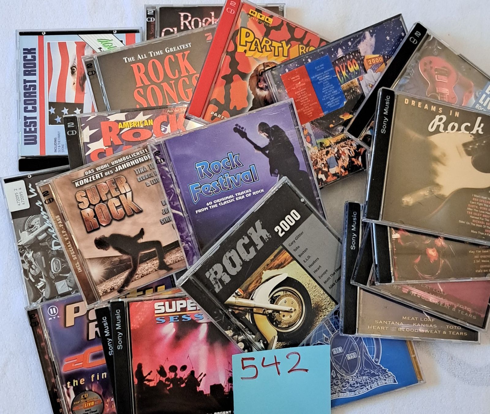 CD: über 18 CD Rock,  auch Einzelne möglich – Usato da Uitikon Waldegg venduto da Smeragol