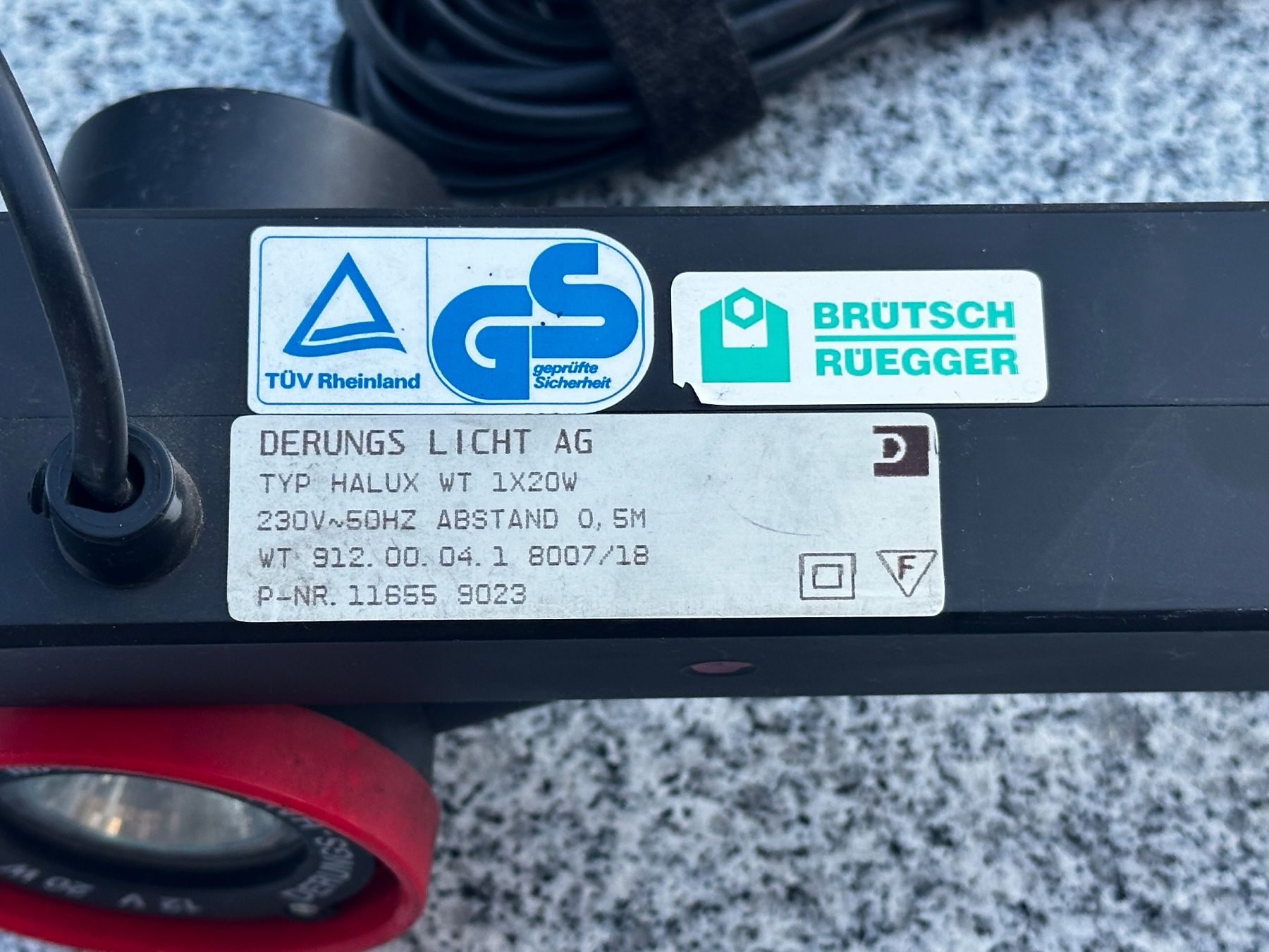 Lampen: Derungs Halux Halogen Gelenkleuchte – Gebraucht aus Thierachern von Debbie 2