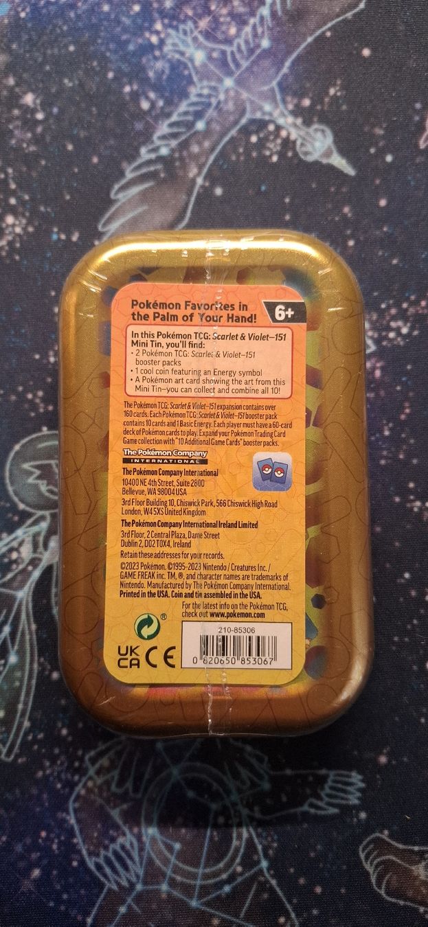 Pokémon Carte collezionabili: Pokemon 151 Mini Tin Electabuzz ENG – Nuovo e nell'imballaggio originale da Petit-Lancy venduto da Kara_TCG 1