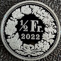 50 Rappen 2022 pp / aus Münzsatz / in einer Münzkapsel