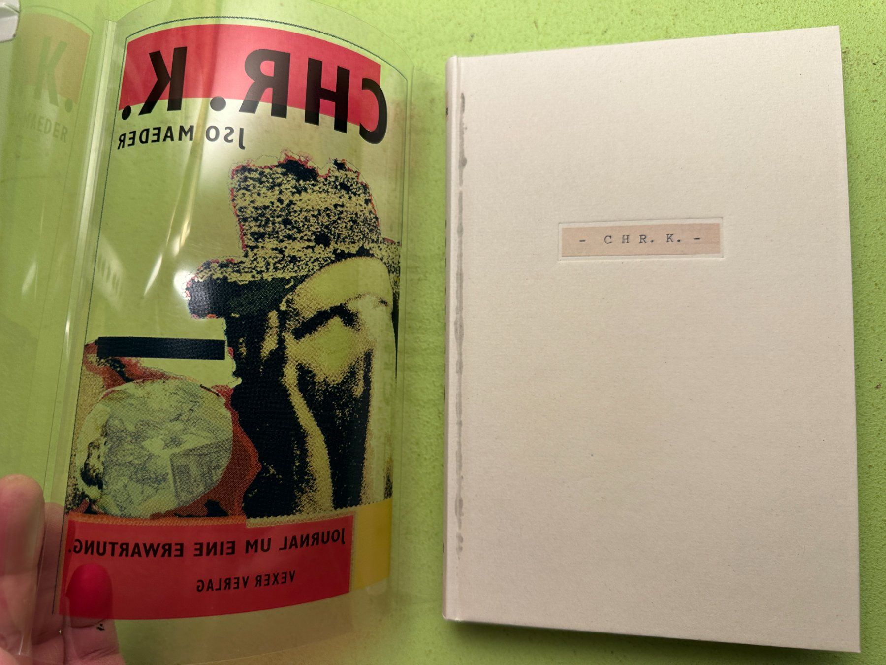 Libri: Jso Mäder: Chr.K.. Journal um eine Erwartung. d/e. – Usato da Zürich venduto da allp 1