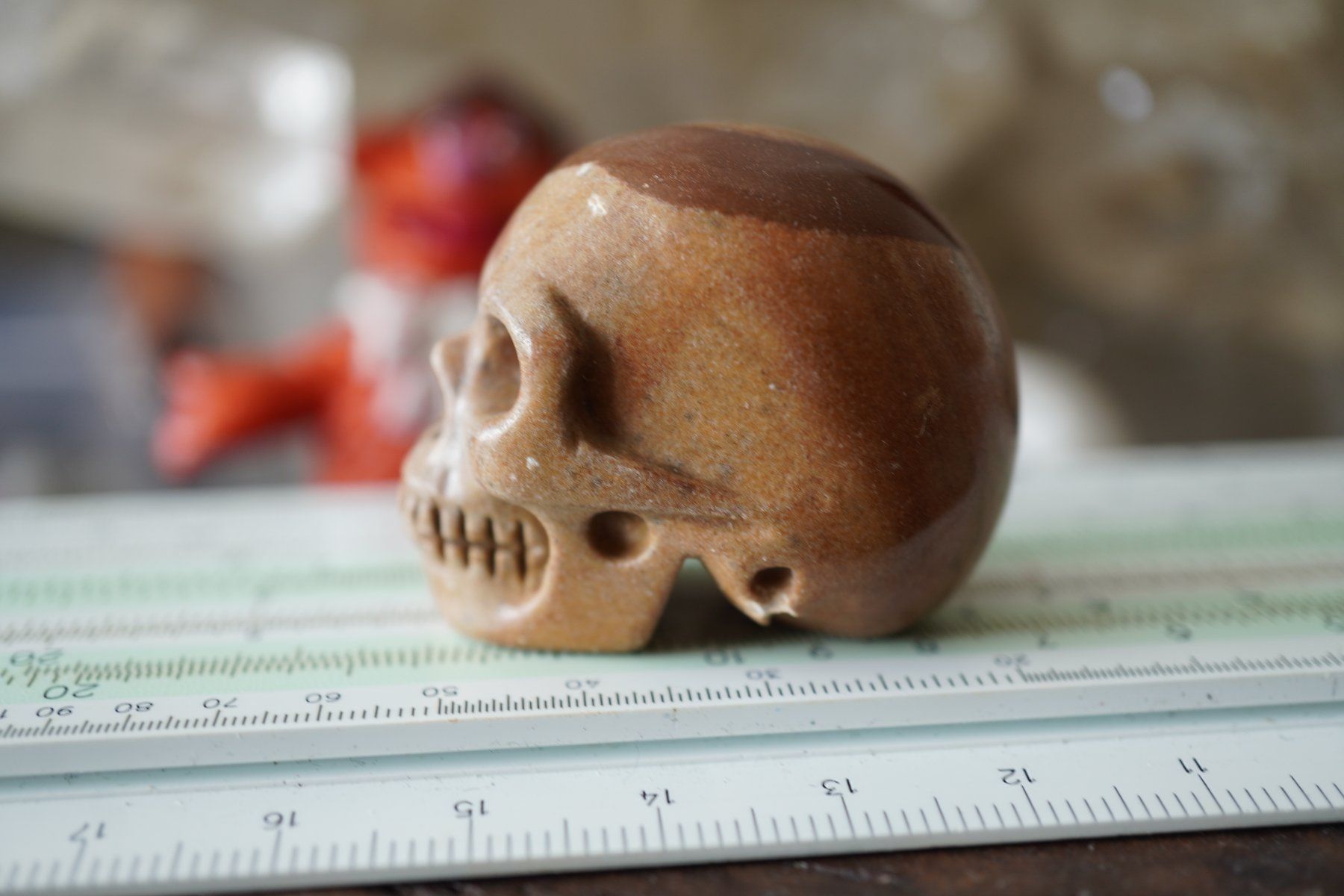 Minerali & Pietre curative: Landschafs Jaspis  Matrix  Skull  Detailliert     "Topstone" – Nuovo e nell'imballaggio originale da Eschenbach SG venduto da topstone 4