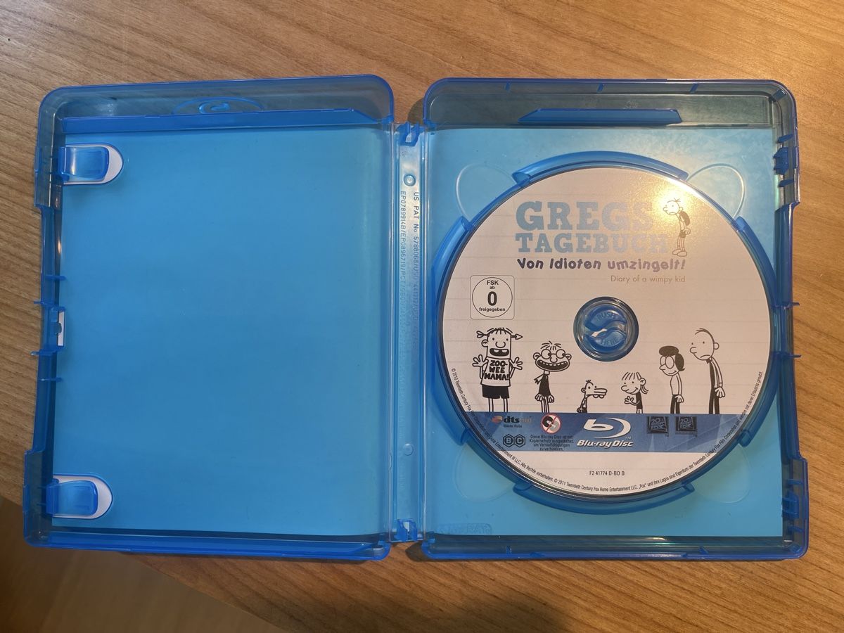 Tutti i DVDs: Gregs Tagebuch - Von Idioten Umzingelt - Blu-Ray – Usato da Binningen venduto da Shuffle66 2