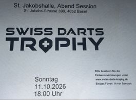 Ticket Swiss Darts Trophy Basel - Top Platz Sektor E1