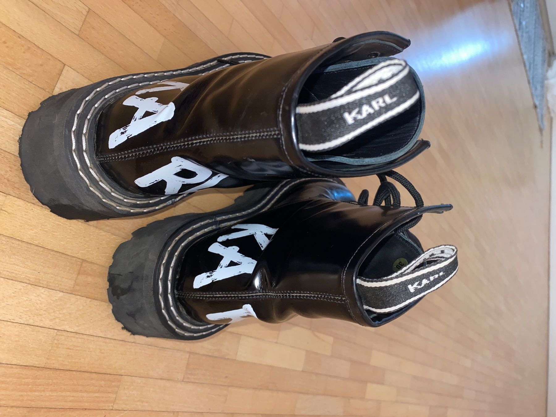 Karl Lagerfeld Herrenschuhe: Karl Lagerfeld Stiefel – Neu (gemäss Beschreibung) aus Winterthur von Nadine577