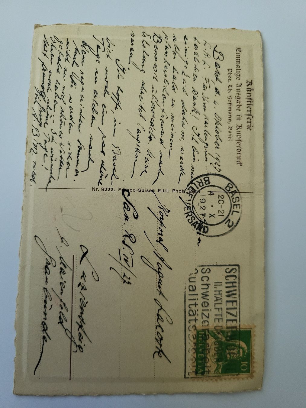 Cartoline postali: Alte Ansichtskarte Basel, Stadhusgasse, R21 – Usato da nunningen venduto da mic_88k2 1