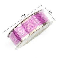 Kawaii Washi Tape Handwerk Dekorative Spitze(PINK)‪‪‪‪‪‪