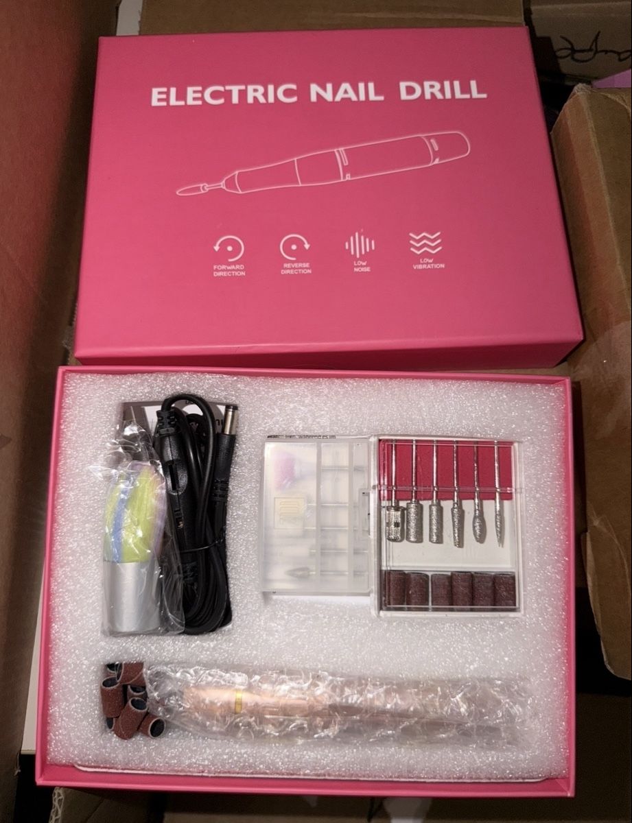 Maniküre: Elektrische Nagel Feile Set Neu – Neu und originalverpackt aus Flamatt von ard_9ctk