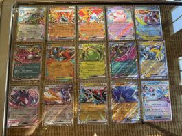 Pokémon Karten Lot 15x Japanisch EX / Mega EX Holo