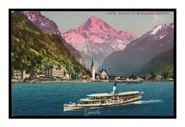 BOOT / BATEAU - 1904 "Flüelen" mit Bristenstock