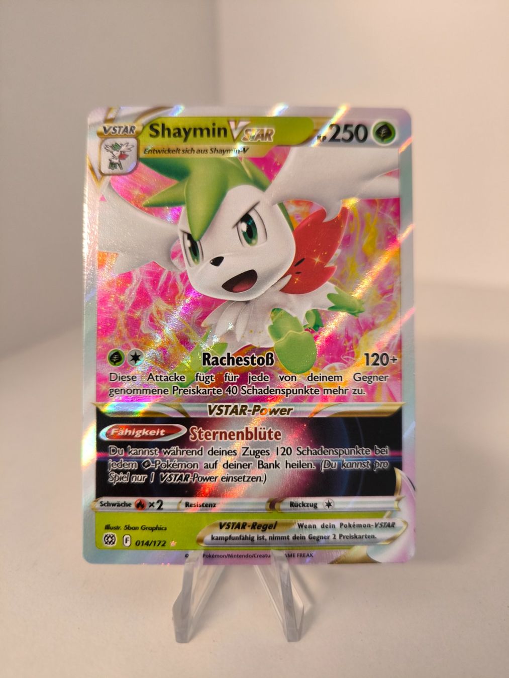 Pokémon Sammelbilder & Trading cards: Shaymin VStar 014/172 - Pokemon – Gebraucht aus Dulliken von Sefty