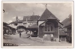 Gruyères - Rue et Calvaire