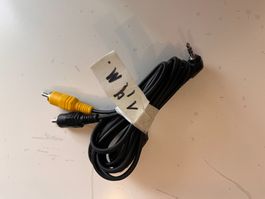 Mini-Jack 3.5 mm (Aux) zu Cinch 1.4 Meter