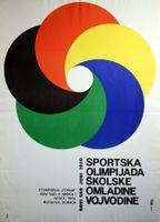 Sportska Olimpijada 1970 Olympische Spiele Original Plakat