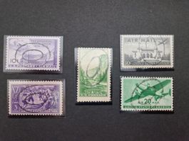 Briefmarken mit Sonderstempelung USA
