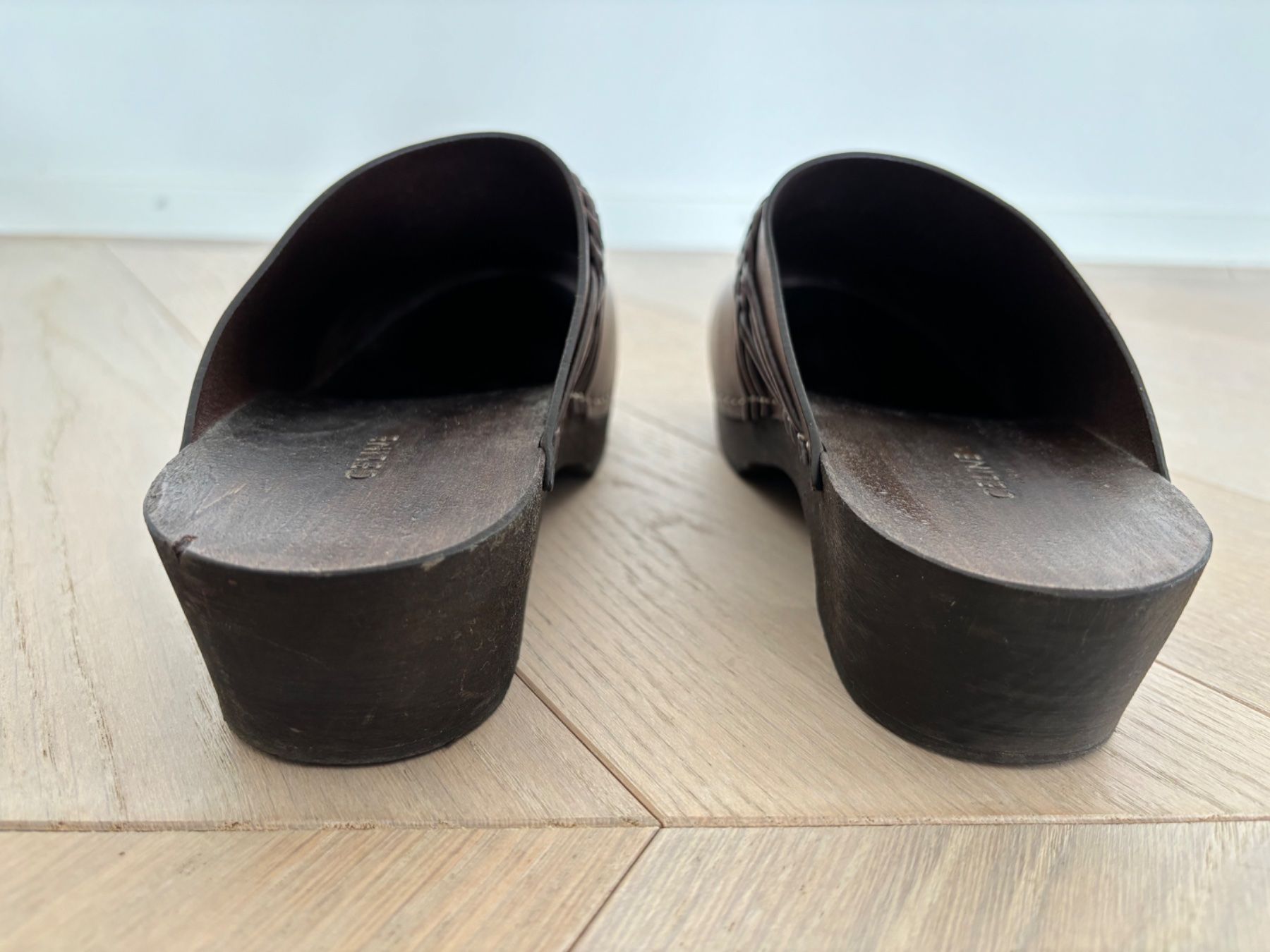Celine Scarpe da donna: Celine Damen clogs Leder braun Grösse 39 – Usato da Kloten venduto da mybestbrands 6