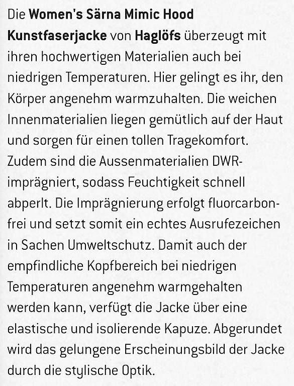 Haglöfs Giacche: Haglöfs Jacke Damen Grösse S – Usato da bern venduto da sommer89 4