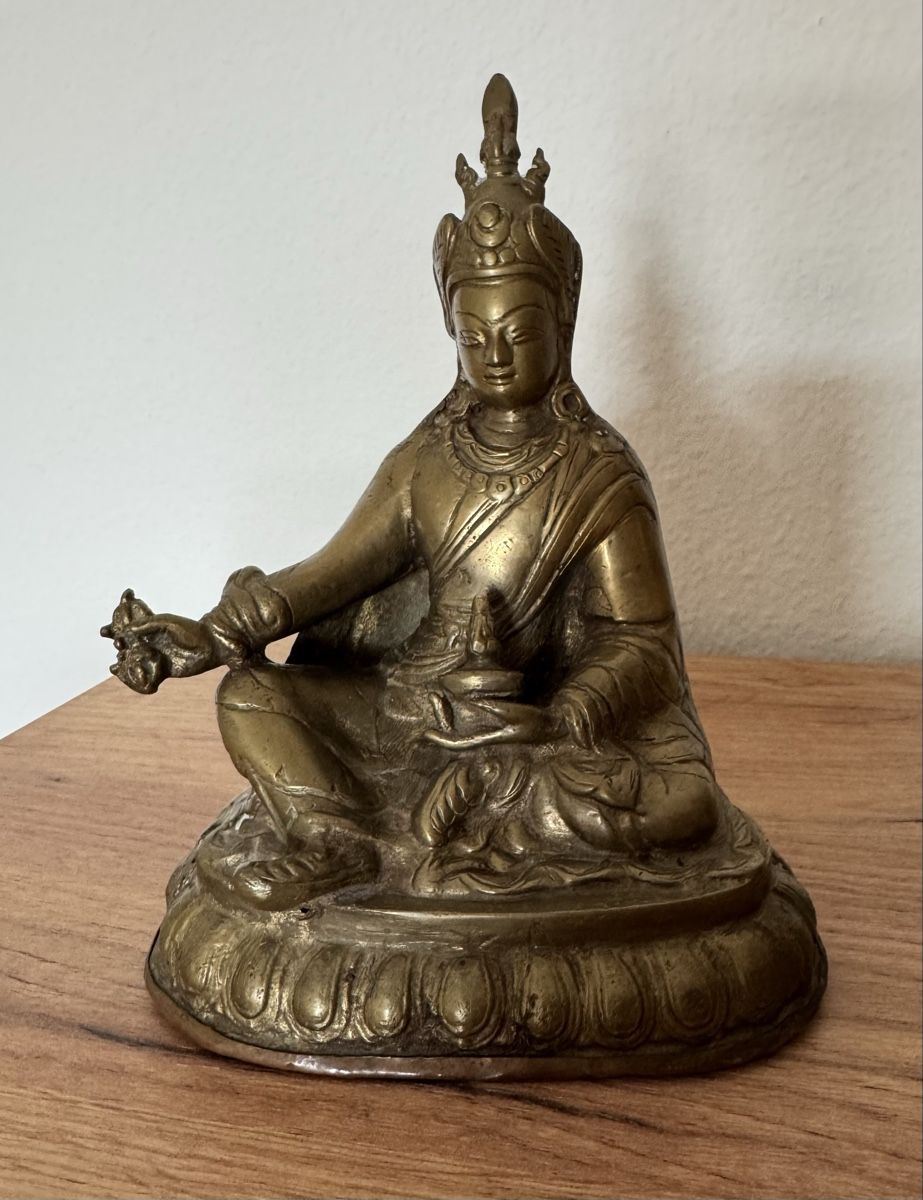 Figuren: Buddha Figur Messing 918g - Vintage – Gebraucht aus Flumenthal von Krajan