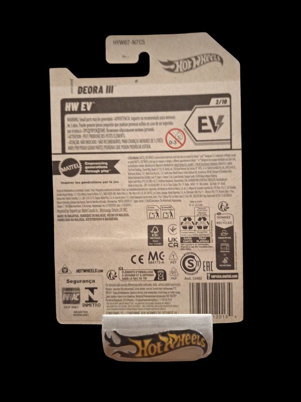 Hot Wheels Modellini d'auto: Hot Wheels HW EV 2025 Deora III 2/10 L – Nuovo e nell'imballaggio originale da Adlikon venduto da Mmartin0 1