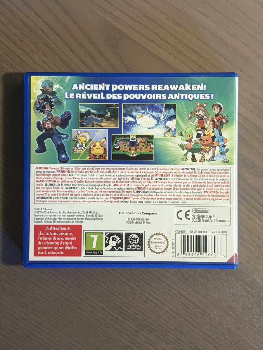 Pokémon Giochi: Pokemon Saphir Alpha – Usato da Thônex venduto da retrolovech 2