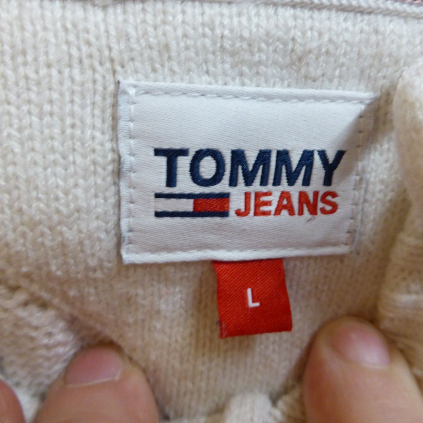Tommy Hilfiger Maglioni & Felpe: Kapuzenpullover/Hoodie TOMMY JEANS, Gr. L – Usato da St.Gallen venduto da regenbogen5 1