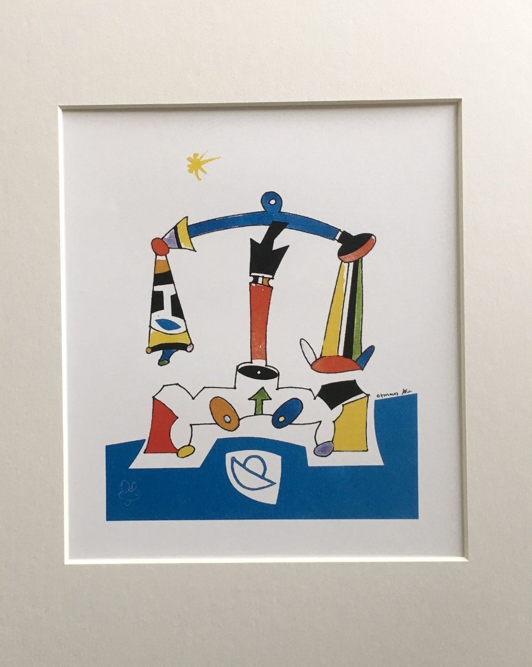 Grafiken & Lithographien: Otmar Alt 2 SERIGRAPHIEN "Sternzeichen II: Wassermann/Waage" – Gebraucht aus Nennigkofen von babag 4