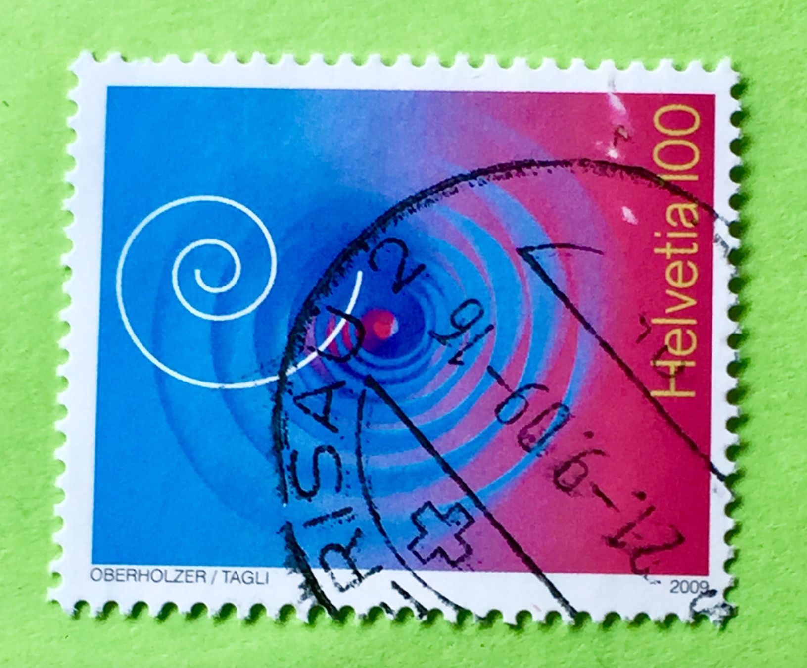 Tutti i francobolli: Nr.1320 mit Stempel Geburt 2009   – Usato da Aarau venduto da Billa007
