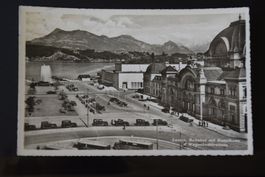 AK Luzern, Bahnhof 1948