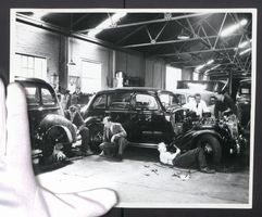 Fotografie Autowerkstatt, Mechaniker sch
