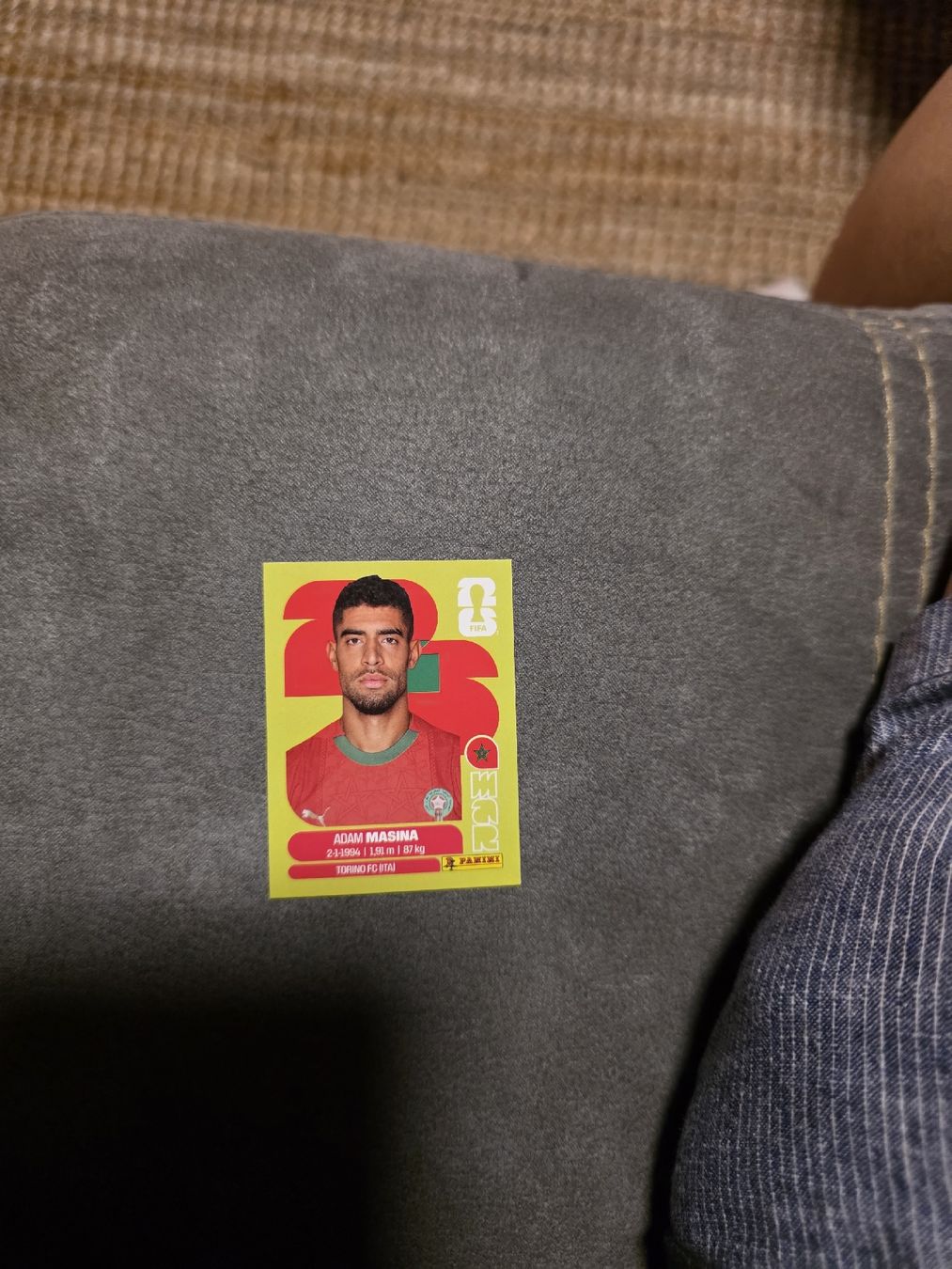 Panini Carte collezionabili: Panini WM 2026 MAR 9 Masina – Nuovo (secondo la descrizione) da Romanshorn venduto da leeh78