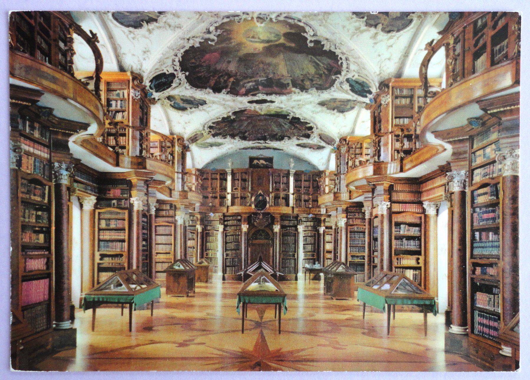 Cartoline postali: St. Gall, Stiftsbibliothek – Usato da Fétigny venduto da Billy2miny