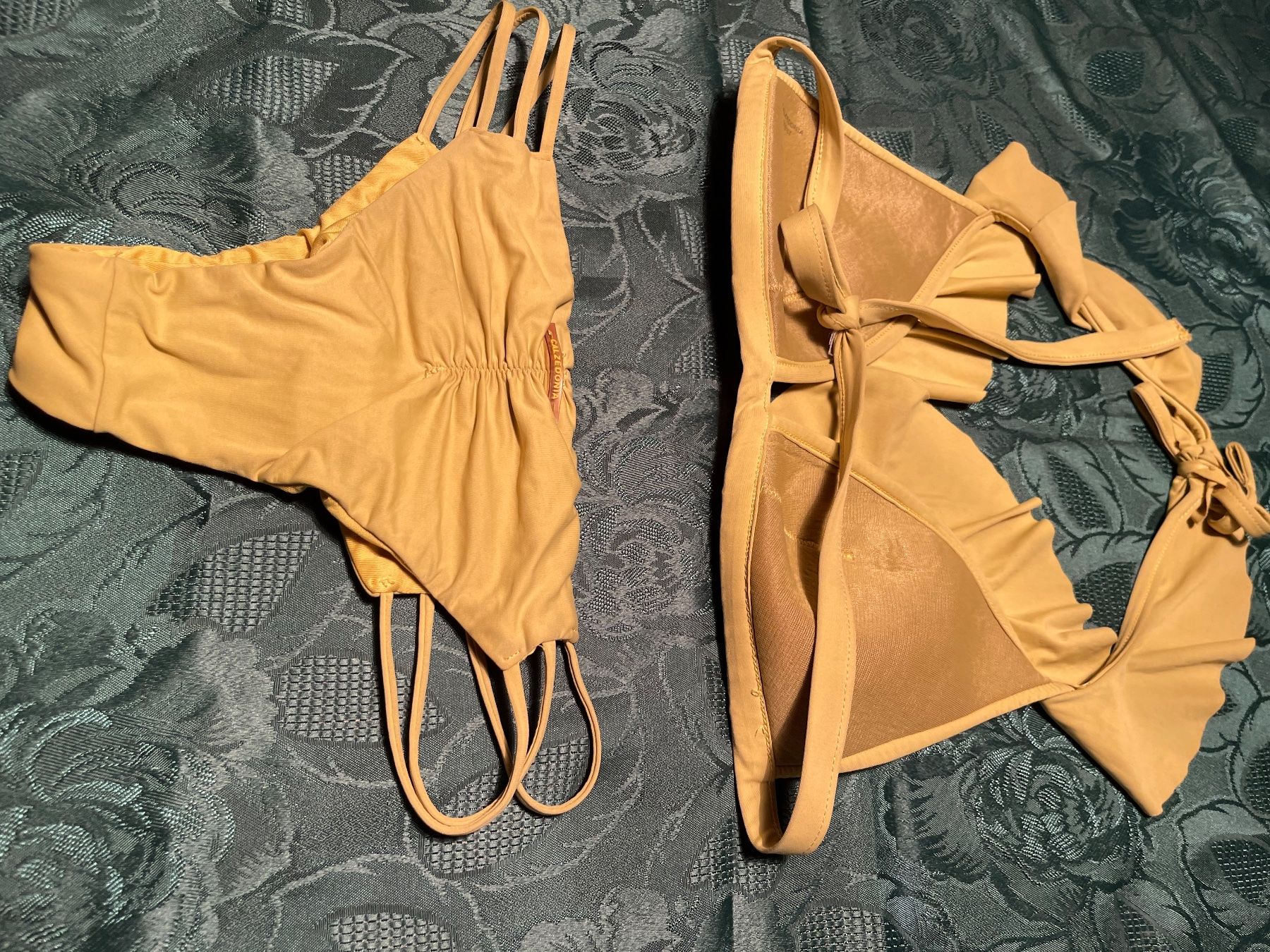 Calzedonia Badekleider & Bikinis: Bikini giallo senape di Calzedonia-S/M-chic e elegante – Neu (gemäss Beschreibung) aus Locarno von Fixed8 7
