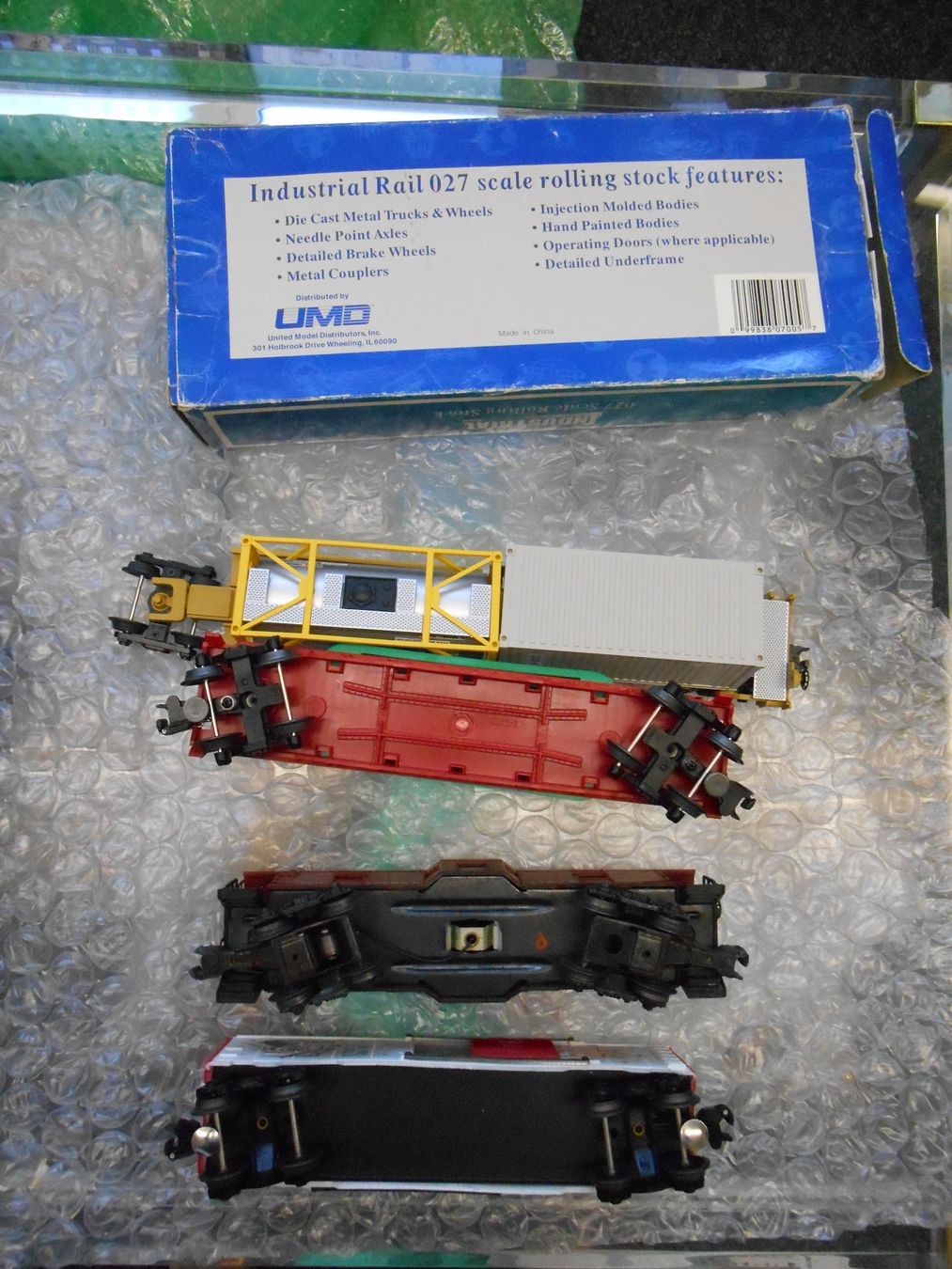 Lionel Modellini di ferrovie: KONVOLUT Industrie-Rollmaterial 027, 5-teiliges Set – Usato da Wohlen AG venduto da timpojim1 2