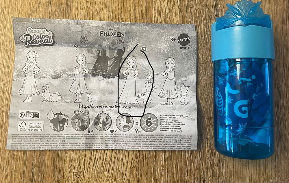 Frozen Snow Color Reveal Kaufen auf Ricardo