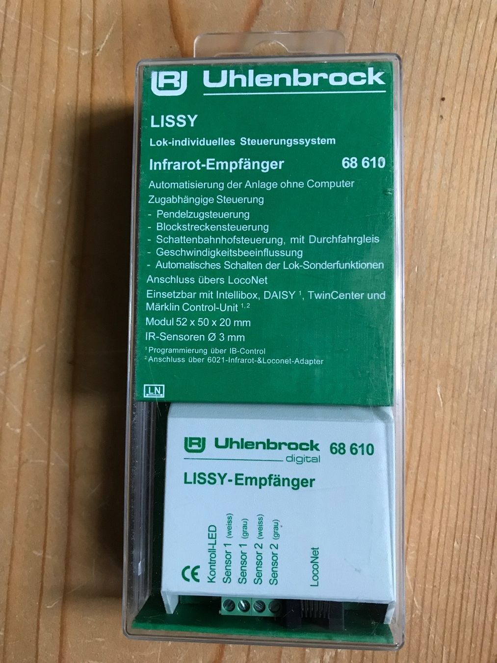 Uhlenbrock Modelleisenbahnen: uhlenbrock 68610, infrarot empfänger – Gebraucht aus liestal von makai05